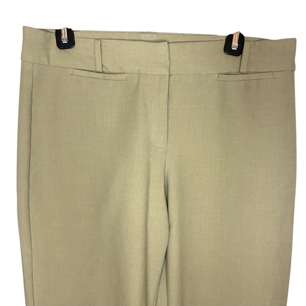 Talbots Curvy Bootcut Khaki Dress Pants Size 8 - Picture 2 of 10